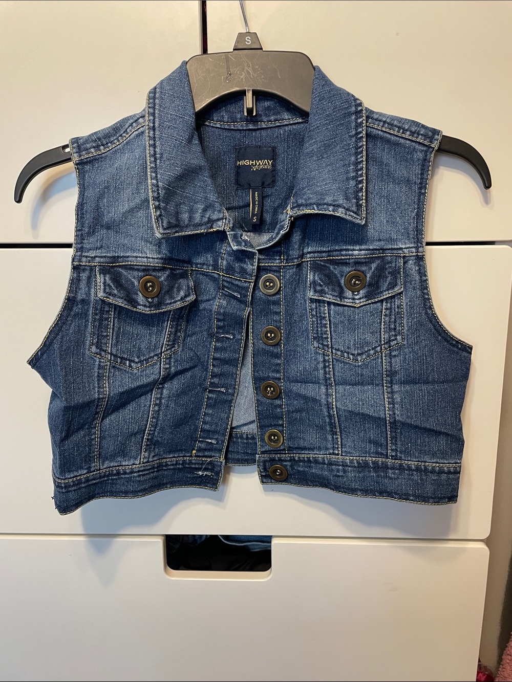 ⚡️4/$10⚡️jean vest